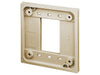 Bryant Quadplex Adapter 4 Inch Square Ivory (ADAPI)