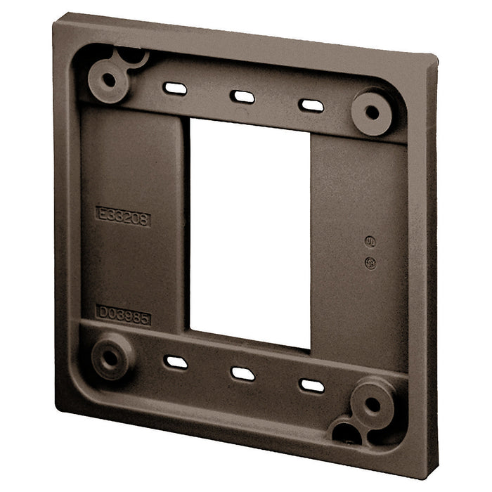 Bryant Quadplex Adapter 4 Inch Square Brown (ADAPB)