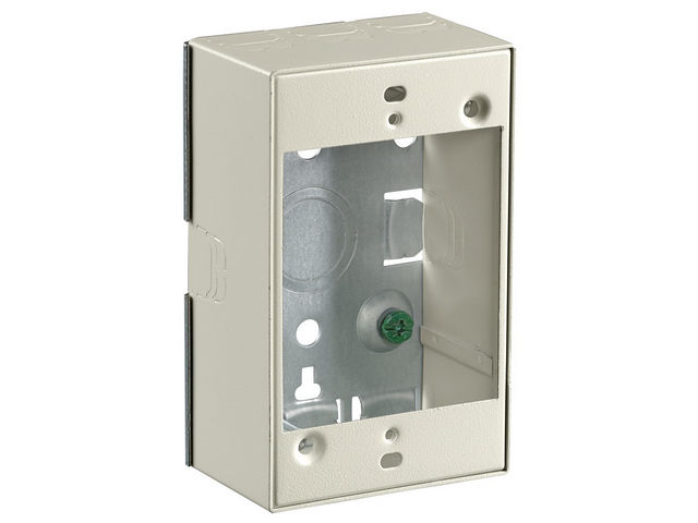 Bryant HBL5748IVA Raceway 1-Gang Box Standard HBL500/700/HBL750 Ivory ...