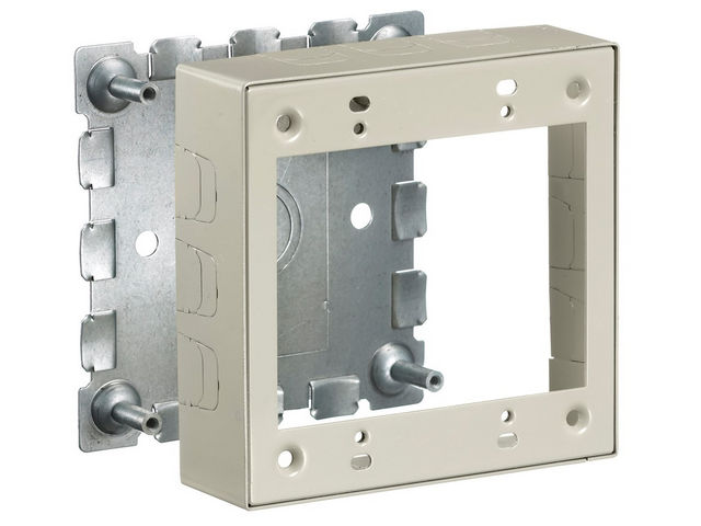 Bryant HBL57472IVA Raceway 2-Gang Box Shallow HBL500/700/HBL750 Ivory ...