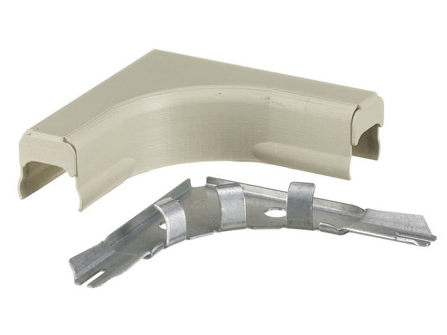 Bryant Raceway Large Radius Flat Elbow HBL500/700/750 Ivory (HBL5711BRIVA)