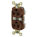 Bryant Receptacle Combination 15A 125V 15A 250V Brown (BRY5292)