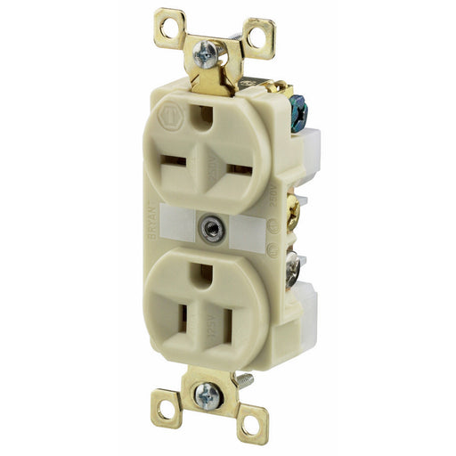 Bryant Receptacle Combination 15A 125V 15A 250V Ivory (BRY5292I)