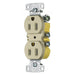 Bryant Receptacle Duplex Tamper-Resistant 15A 125V Ivory (RR15SITR)