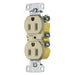 Bryant Receptacle Duplex Tamper-Resistant 15A 125V Quick Thread Ivory (RR15QITR)