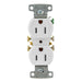 Bryant Receptacle Duplex Tamper-Resistant 15A 125V White (RR15SWTR)