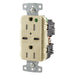 Bryant Receptacle Hospital Grade Duplex 15A 125V 5A 5V USB Port C Ivory (USBB8200C5I)