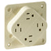 Bryant Receptacle Quadplex 15A 125V 5-15R Ivory (1254I)