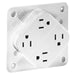 Bryant Receptacle Quadplex 15A 125V 5-15R White (1254W)