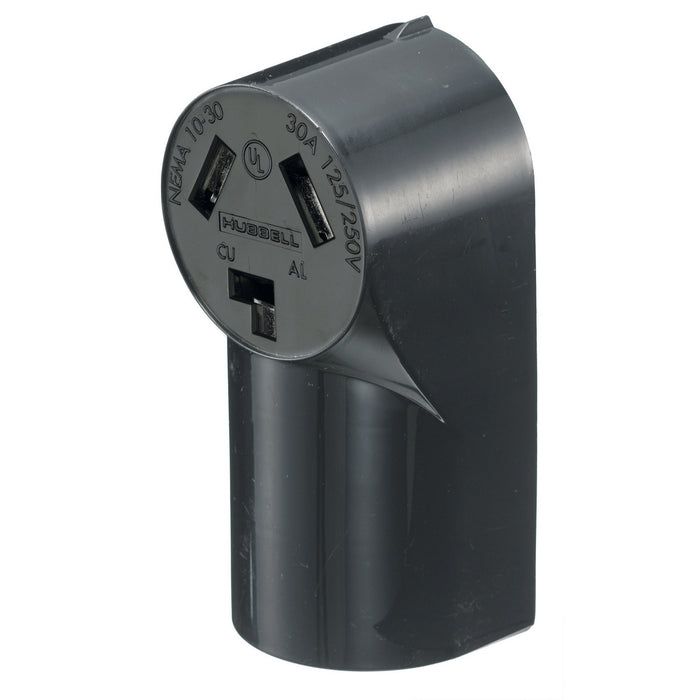 Bryant Receptacles Straight Blade 30A 125/250V 3P3W Surface Mount Black (RR330)