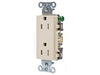 Bryant Receptacles Straight Blade Commercial Decorator 15A 125V 5-15R Light Almond (DRS15LA)