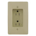 Bryant Recess Tamper-Resistant Duplex Receptacle 15A 125V Ivory (RR1510I)