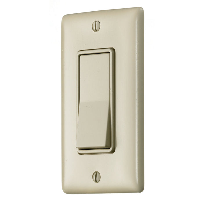 Bryant Residential Rocker Switch Single-Pole 15A 120/277V Ivory (RSD115I)