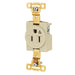 Bryant Single Industrial Grade Receptacle Isolated Ground 15A 125V 5-15R Ivory (5261IGI)