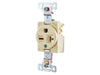 Bryant Single Receptacle Hospital Grade 20A 250V 6-20R Ivory (8410I)