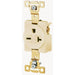 Bryant Single Receptacle Industrial Grade 20A 250V 6-20R Ivory (5461I)