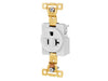 Bryant Single Receptacle Industrial Grade 20A 125V 5-20R White (5361CANW)