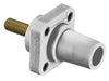 Bryant Single-Pole 300/400A Female Stud Receptacle White Threaded (HBLFRSCW)