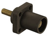 Bryant Single-Pole 300/400A Male Stud Receptacle Brown (HBLMRSBN)