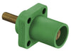 Bryant Single-Pole 300/400A Male Stud Receptacle Green (HBLMRSGN)