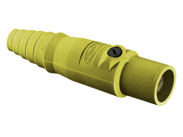 Bryant Single-Pole 300A Male Plug Yellow (HBL300MY)