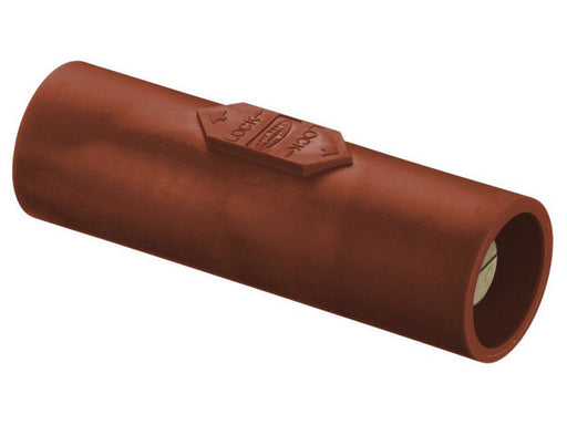 Bryant Single-Pole Double Male Connector Red (HBLDMR)