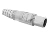 Bryant Single-Pole Replacement Body Male Plug White (HBLMBW)