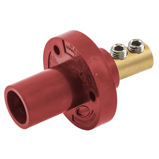 Bryant Single-Pole Series 15 Inlet Double Set Screw Termination Red (HBL15MRR)