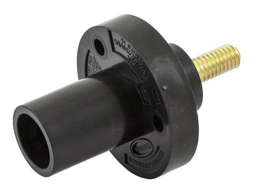 Bryant Single-Pole Series 15 Inlet Stud 150A Black (HBL15MRSBK)