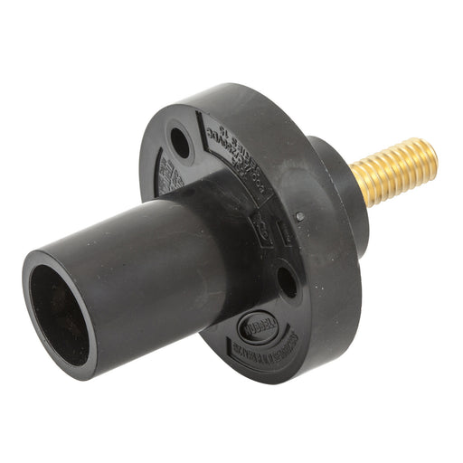 Bryant Single-Pole Series 15 Inlet Stud 150A Black (HBL15MRSBK)