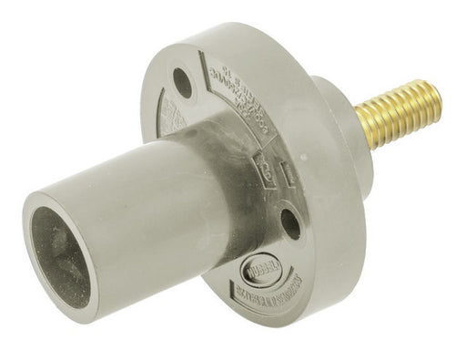 Bryant Single-Pole Series 15 Inlet Stud 150A White (HBL15MRSW)