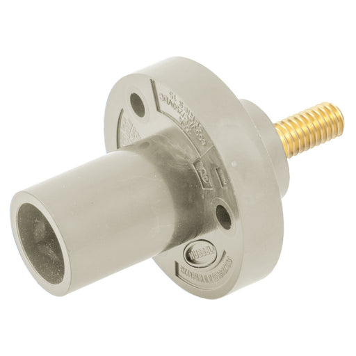 Bryant Single-Pole Series 15 Inlet Stud 150A White (HBL15MRSW)