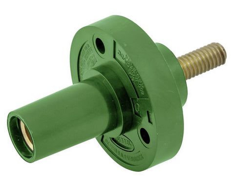 Bryant Single-Pole Series 15 Receptacle Stud 150A Green (HBL15FRSGN)