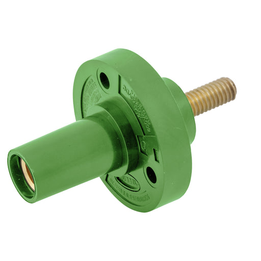 Bryant Single-Pole Series 15 Receptacle Stud 150A Green (HBL15FRSGN)