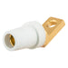 Bryant Single-Pole 300/400A Female Offset Stud Angled White (HBLFOAW)