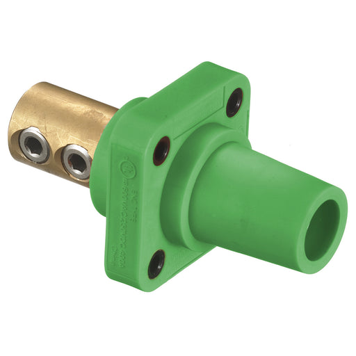 Bryant Single-Pole 300/400A Female Receptacle Screw Green (HBLFRGN)