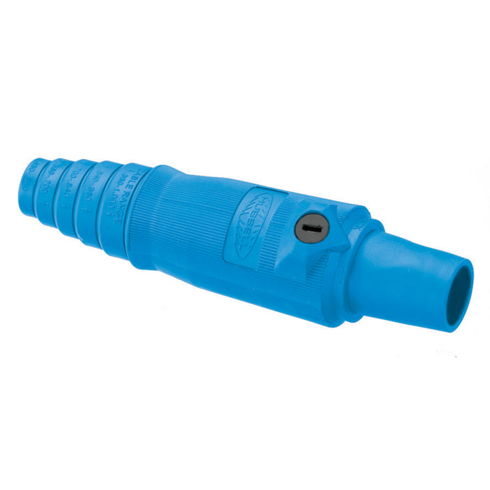 Bryant Single-Pole 400A Female Plug Blue (HBL400FBL)