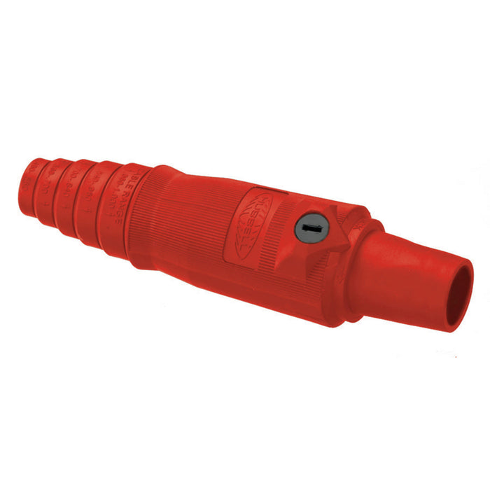 Bryant Single-Pole 400A Female Plug Red (HBL400FR)