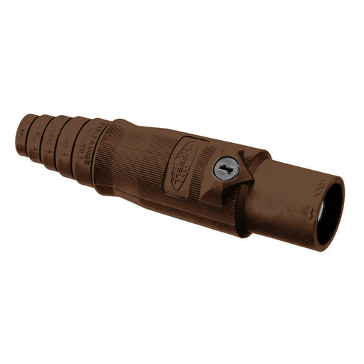 Bryant Single-Pole 400A Male Plug Brown (HBL400MBN)