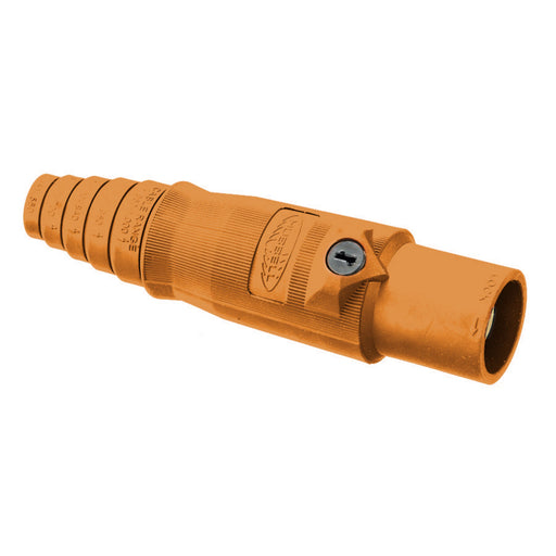 Bryant Single-Pole 400A Male Plug Orange (HBL400MO)