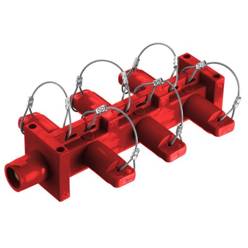 Bryant Single-Pole Distribution Block Red (HBL7DBR)