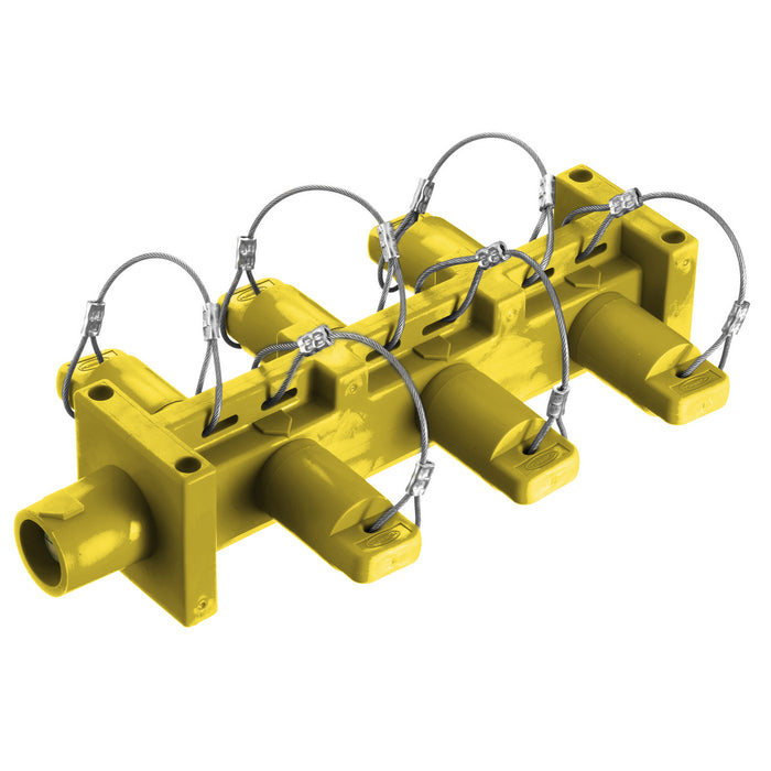 Bryant Single-Pole Distribution Block Yellow (HBL7DBY)