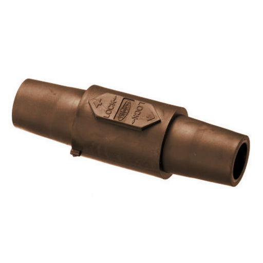 Bryant Single-Pole Double Female Connector Brown (HBLDFBN)