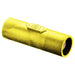 Bryant Single-Pole Double Male Connector Yellow (HBLDMY)