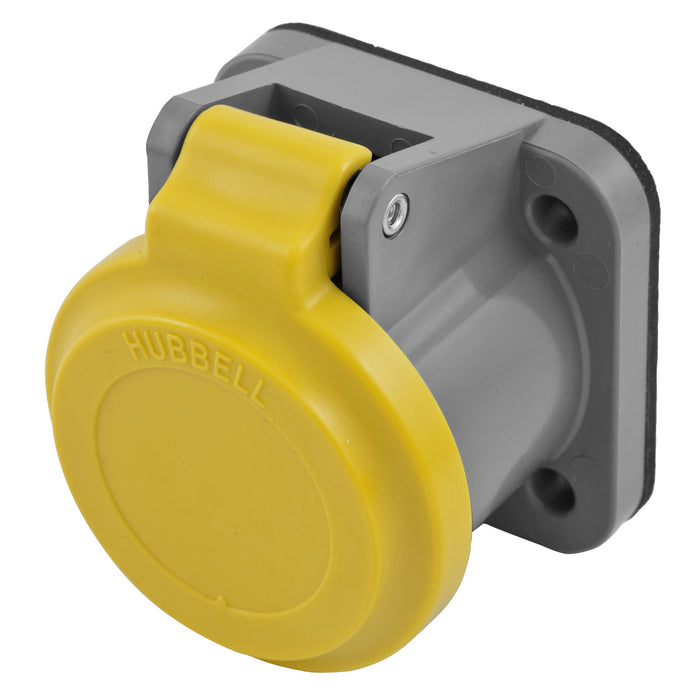 Bryant Single-Pole Non-Metallic Cover Yellow (HBLNCY)