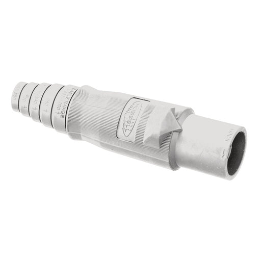 Bryant Single-Pole Replacement Body Male Plug White (HBLMBW)