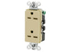 Bryant Style Duplex Receptacle 15A 250V Ivory (9662I)