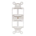 Bryant Duplex Outlet Frame 4-Port White (Q106W)