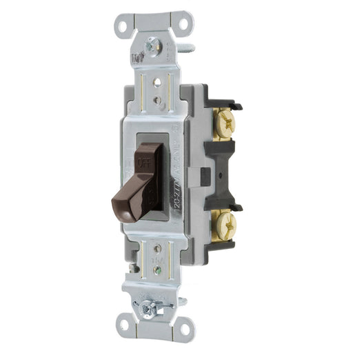 Bryant Switch Commercial Single-Pole 15A 120/277V Switch Brown (CS115B)