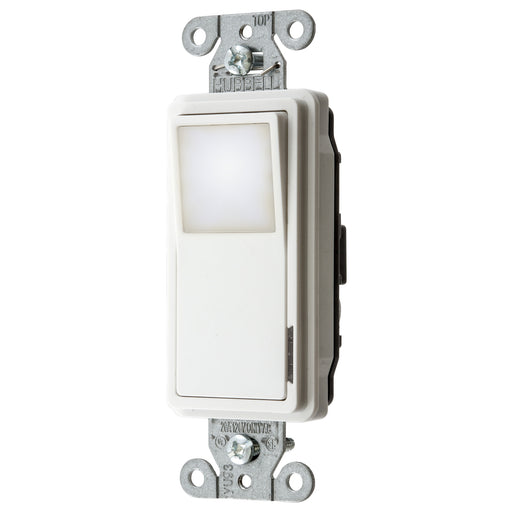 Bryant Switch Decorator Single-Pole 20A 120V Nightlight White (9901NLW)